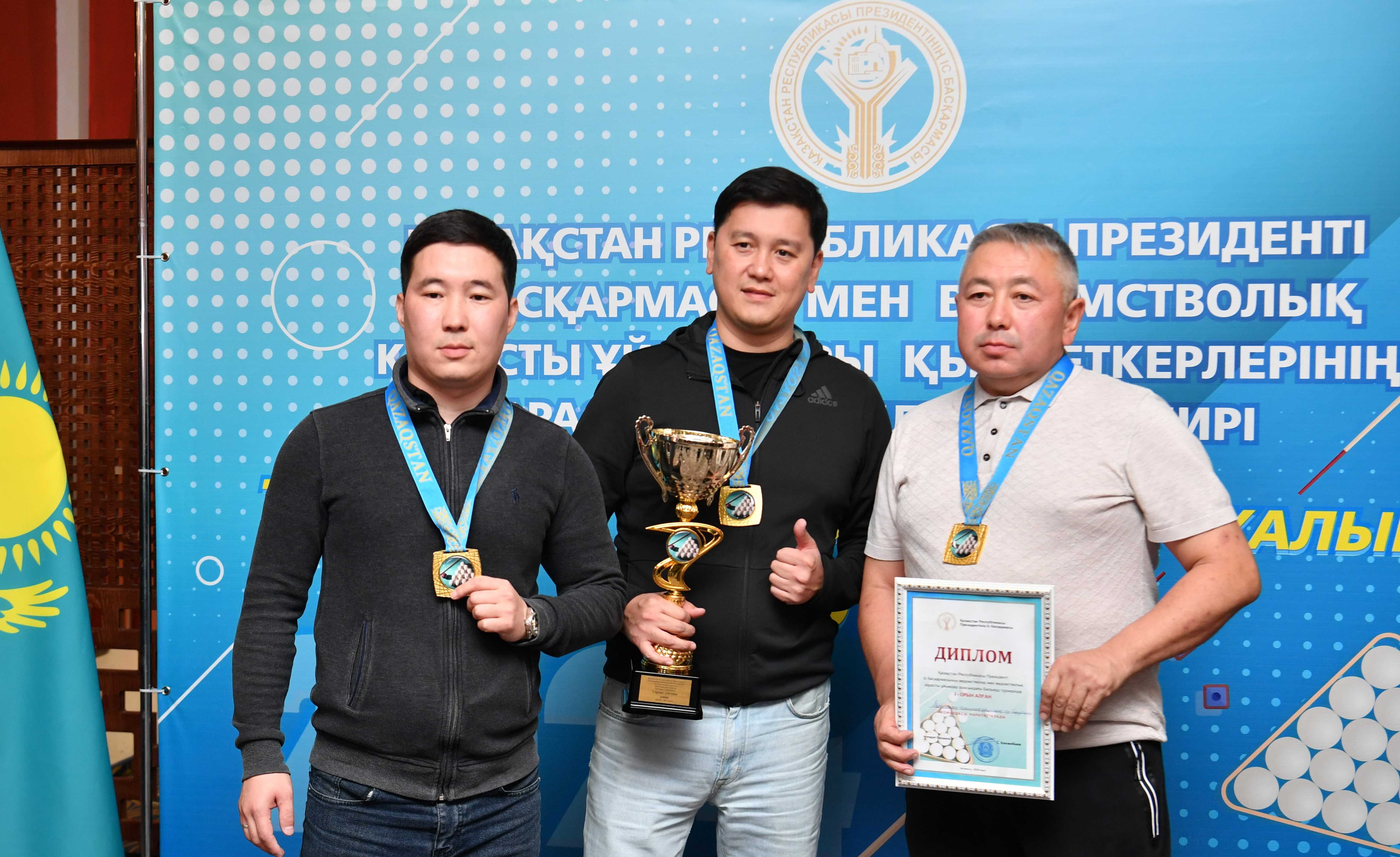 Команда УМТО стала победителем турнира УДП по бильярду
